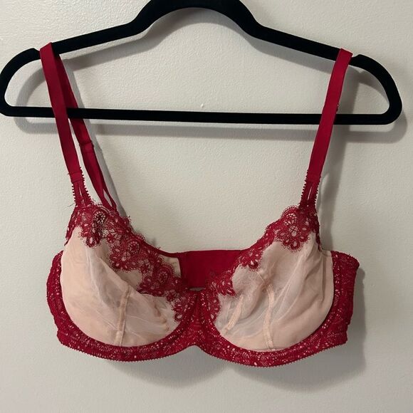 Victoria secret dream angels push up without padding balconette 36DD - Picture 2 of 5